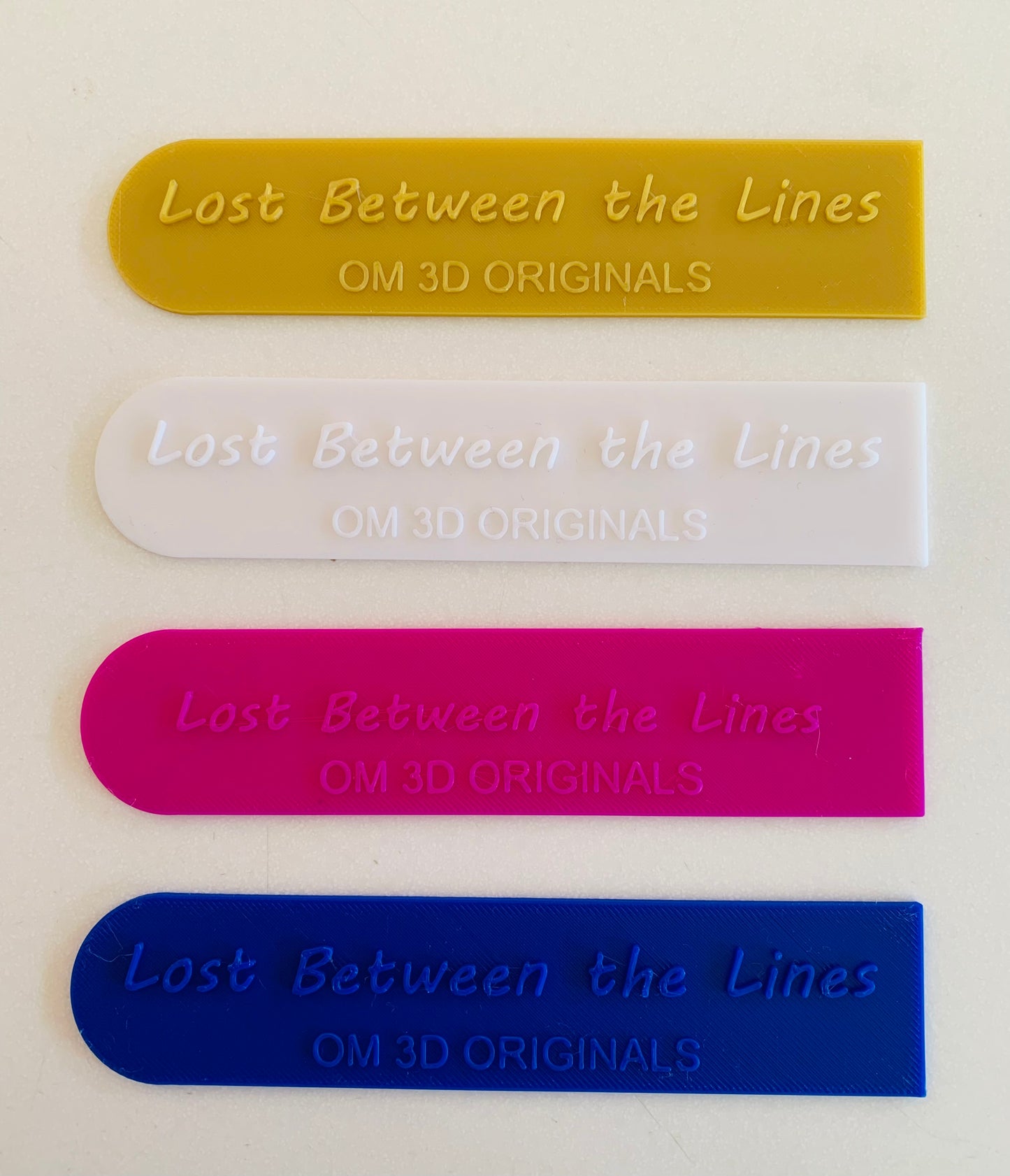 Book Mark - Lost between the lines