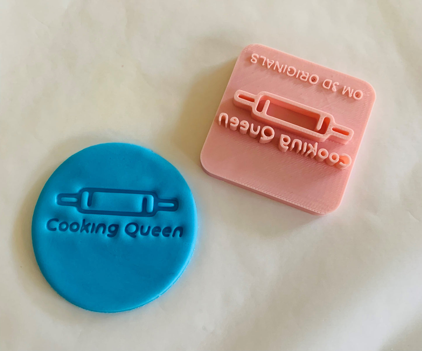 Embossing Stamp - Cooking Queen