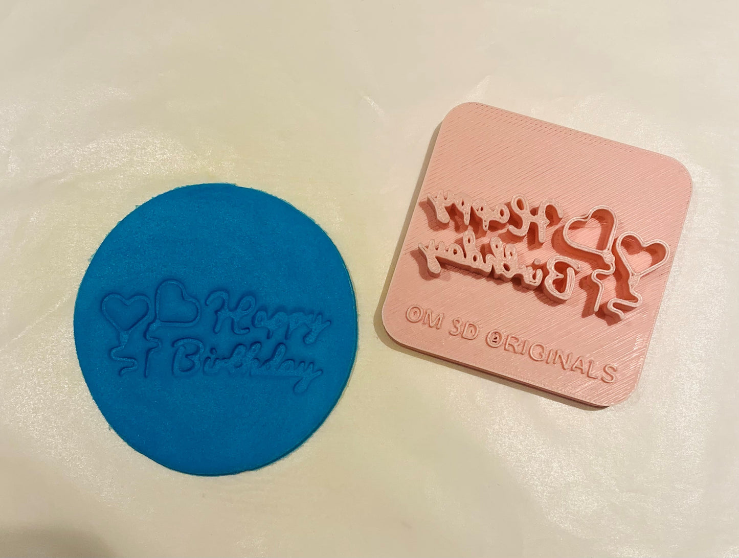 Embossing Stamp - Happy Birthday
